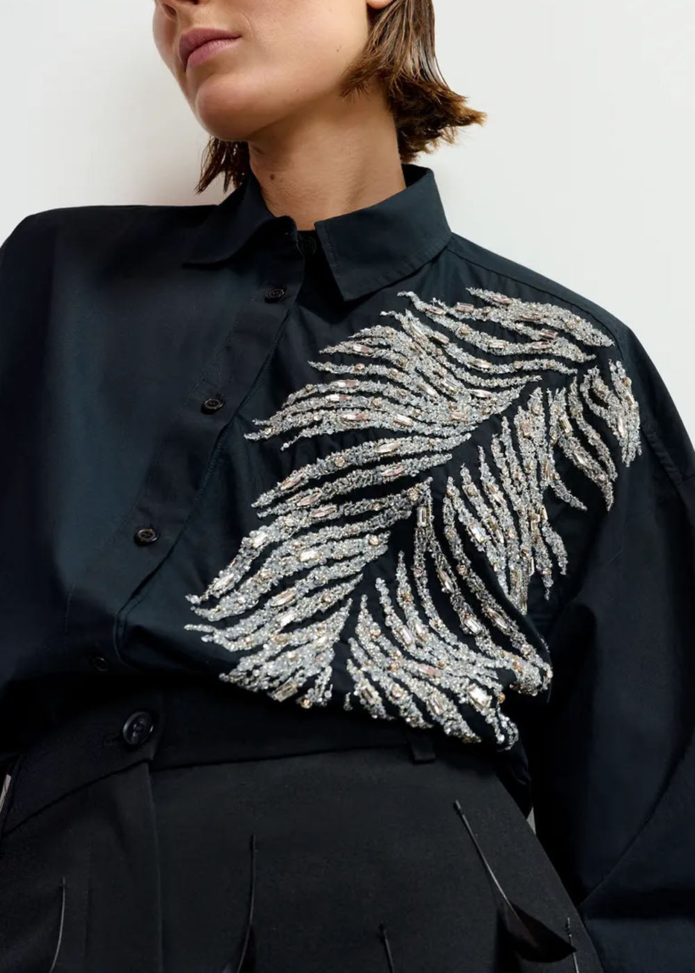 CHEMISE ESSENTIEL ANTWERP ILIZA EMBELISHED SHIRT