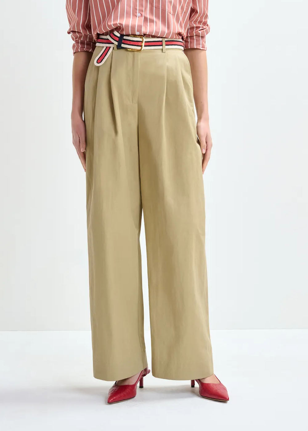 PANTALON ESSENTIEL ANTWERP JAMMER WIDE LEG PANTS