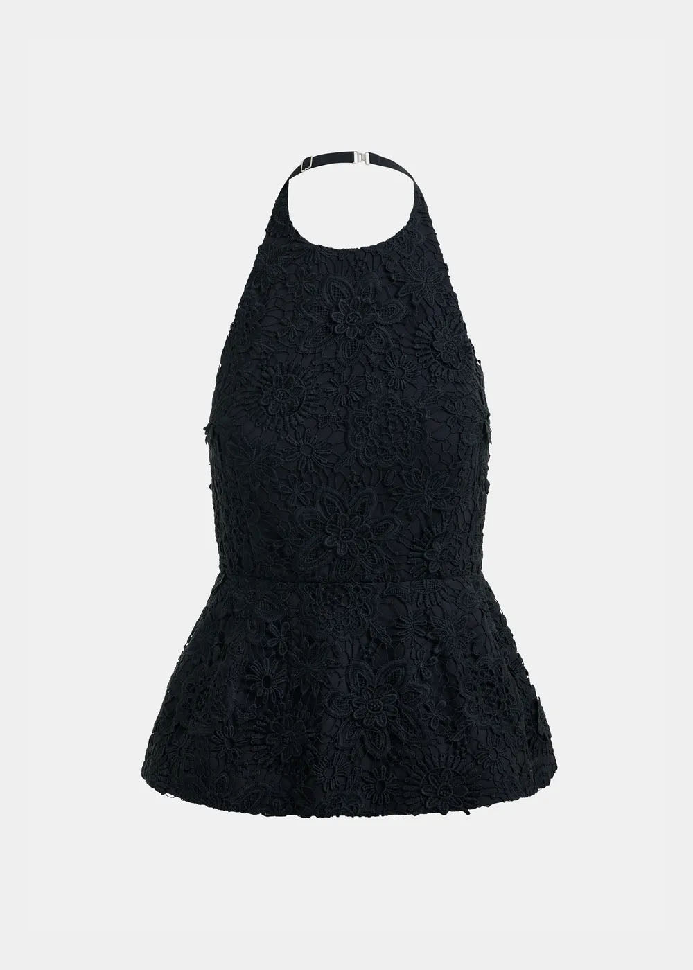 TOP ESSENTIEL ANTWERP JAROT LACE HALTER TOP