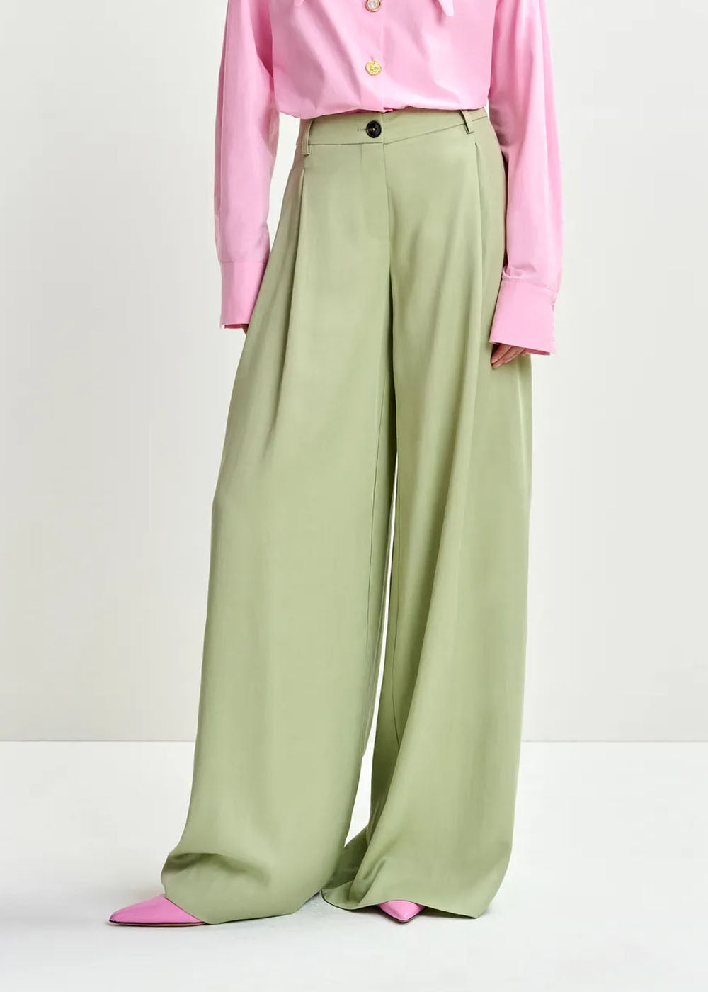 PANTALON ESSENTIEL ANTWERP JUSTICIA WIDE LEG PANTS
