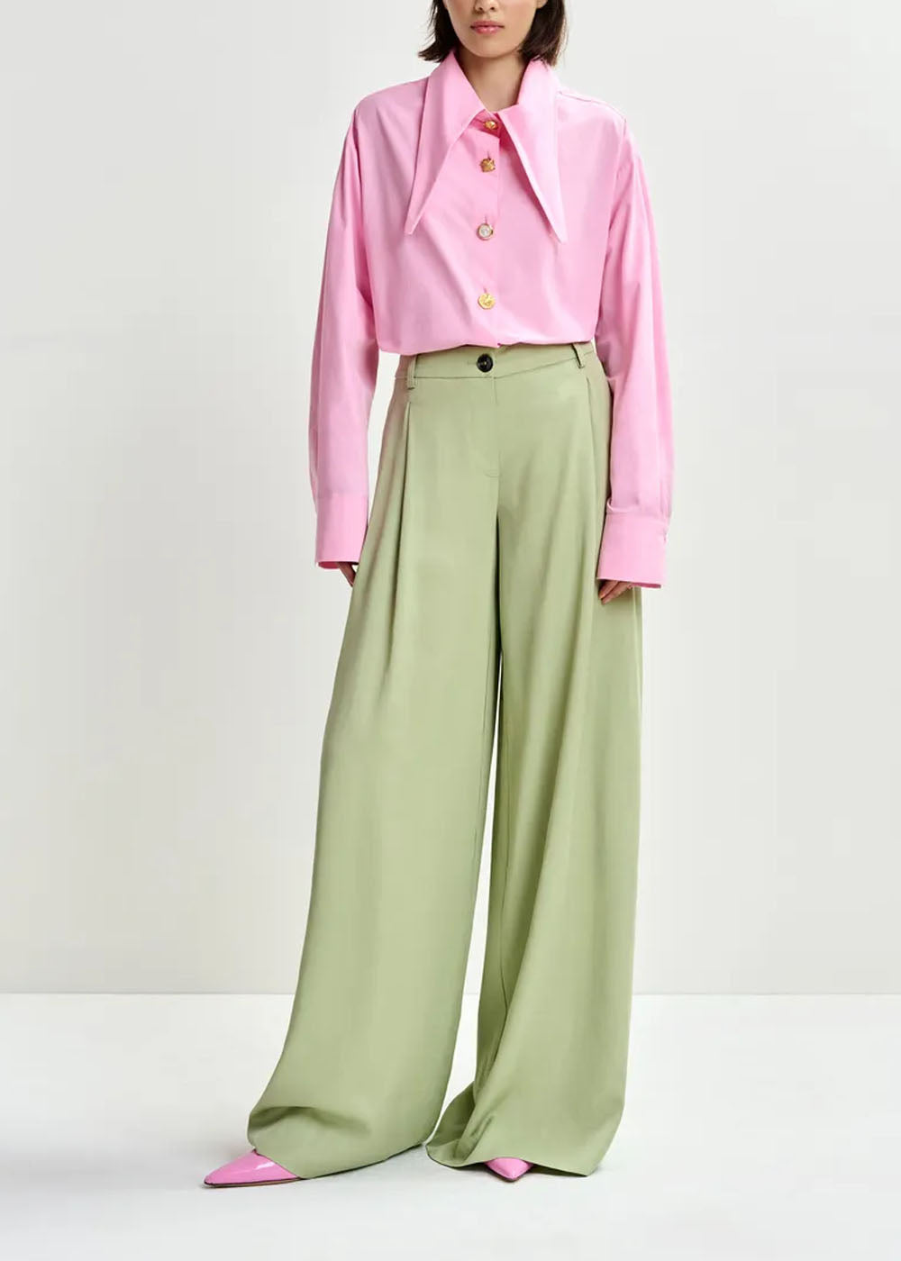 PANTALON ESSENTIEL ANTWERP JUSTICIA WIDE LEG PANTS