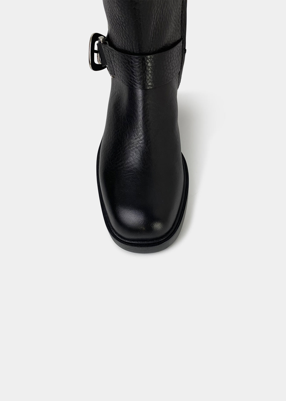 Boots Sartore Salto SR4826 en cuir noir, vue 3 – boots femme | Ann Tuil