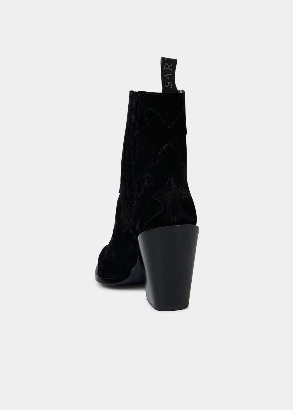 Boots Sartore Severin SR4810 en velours noir, vue 4 – boots femme | Ann Tuil