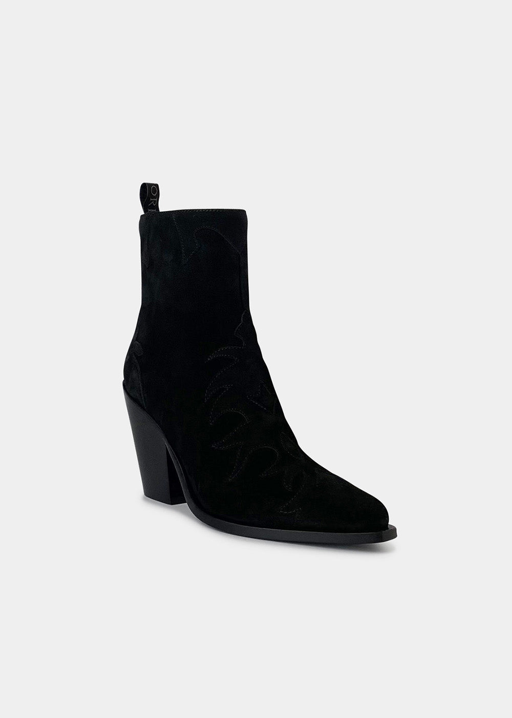 Boots Sartore Suite SR3666 en velours noir, vue 2 – boots femme | Ann Tuil
