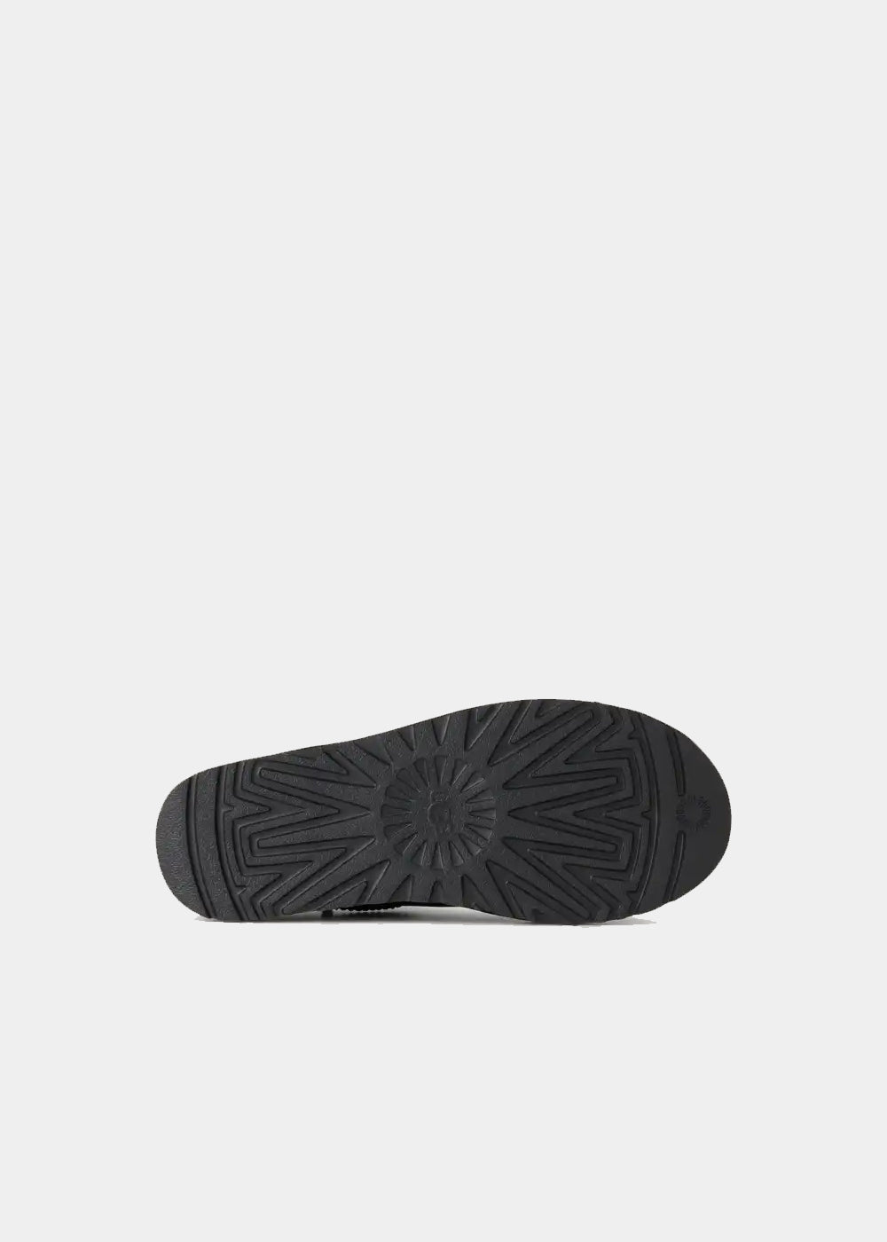 Mules UGG Classic Micro en velours et fourrure noir, vue 6 – chaussons mules fourrés femme | Ann Tuil