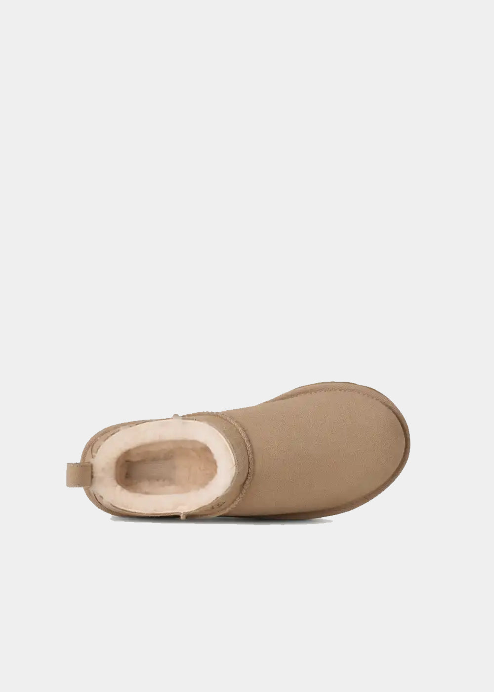 Mules UGG Classic Micro en velours et fourrure beige sand, vue 5 – chaussons mules fourrés femme | Ann Tuil