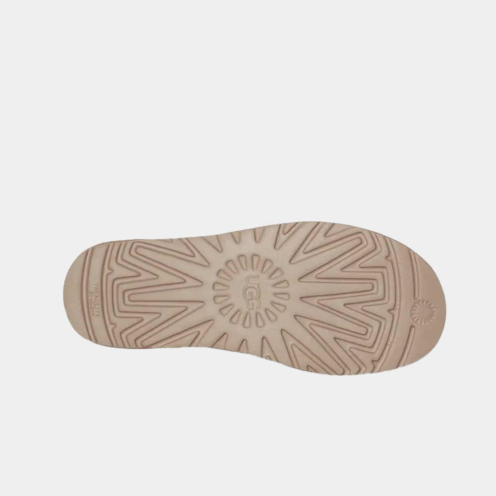 Boots UGG Classic Ultra Mini en velours beige sand, vue 6 – bottines fourrées femme | Ann Tuil