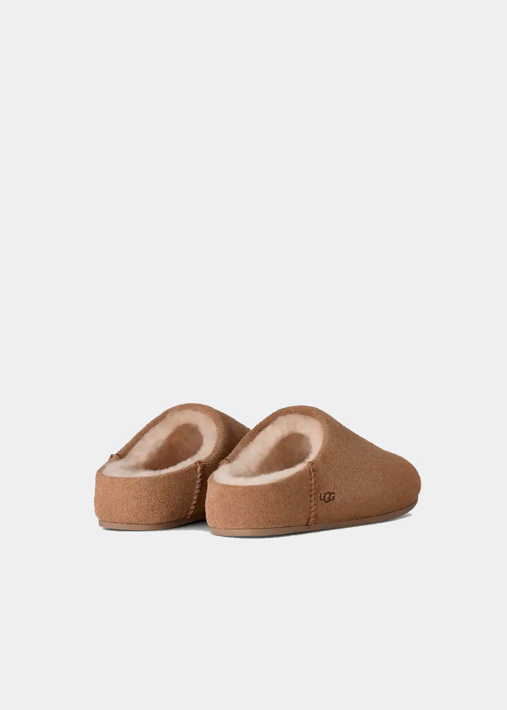 Slip-on UGG Elea en velours camel, vue 6 – mules sabots femme | Ann Tuil