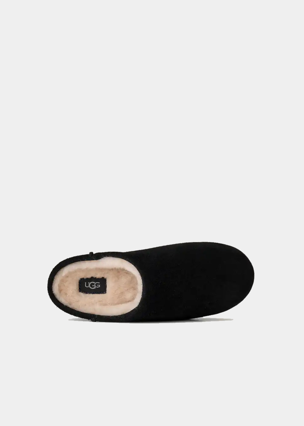 Slip-on UGG Elea en velours noir, vue 3 – mules sabots femme | Ann Tuil
