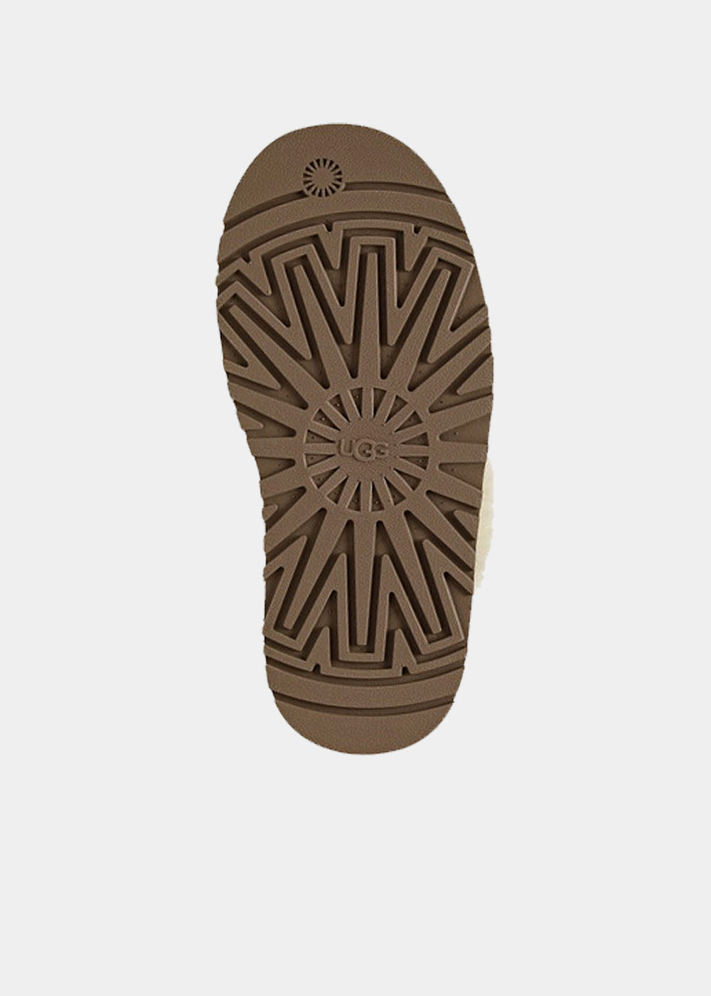 Mules UGG Funkette en velours camel, vue 4 – mules plateforme femme | Ann Tuil