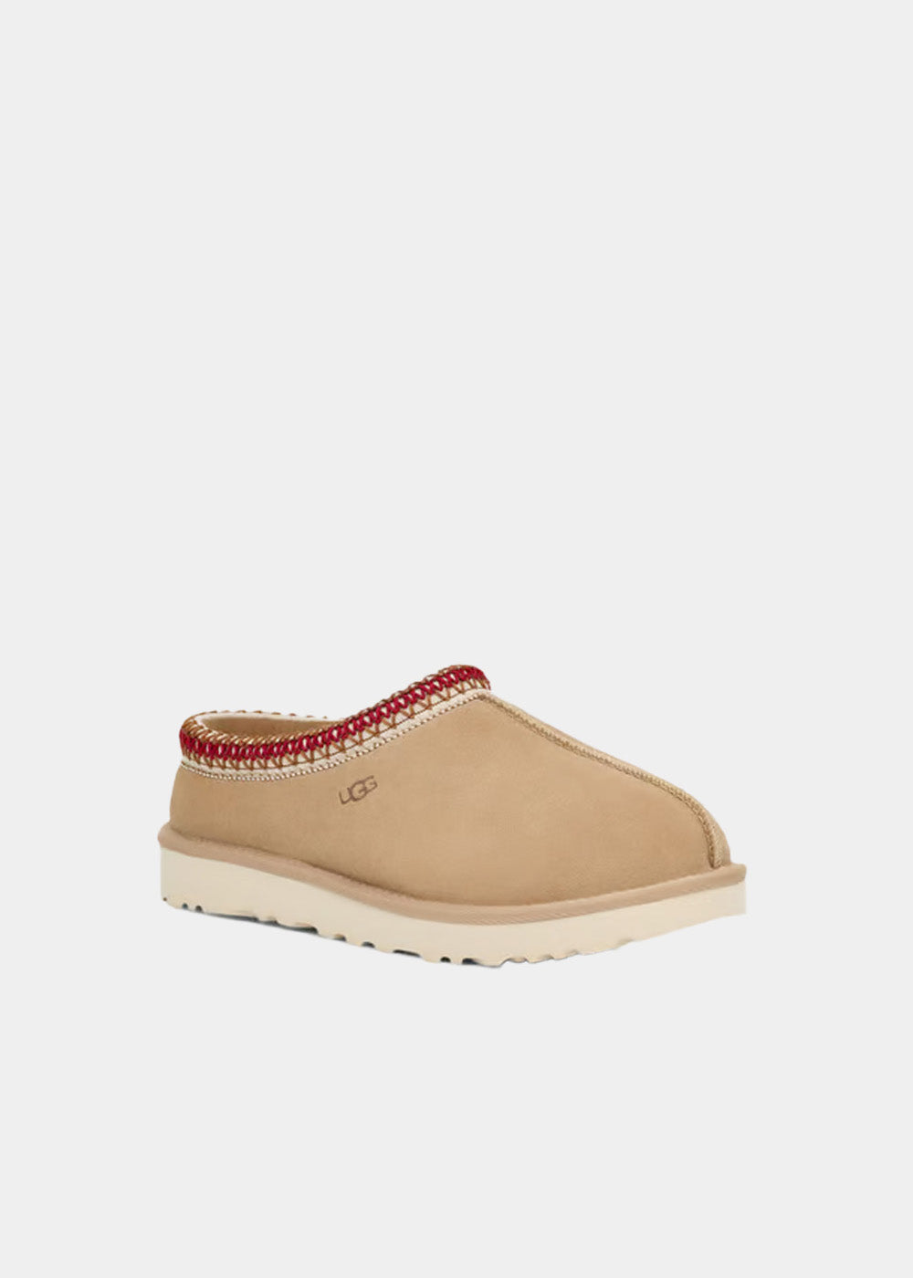 Mules UGG Tasman en velours sable, vue 2 – chaussons mules fourrés femme | Ann Tuil