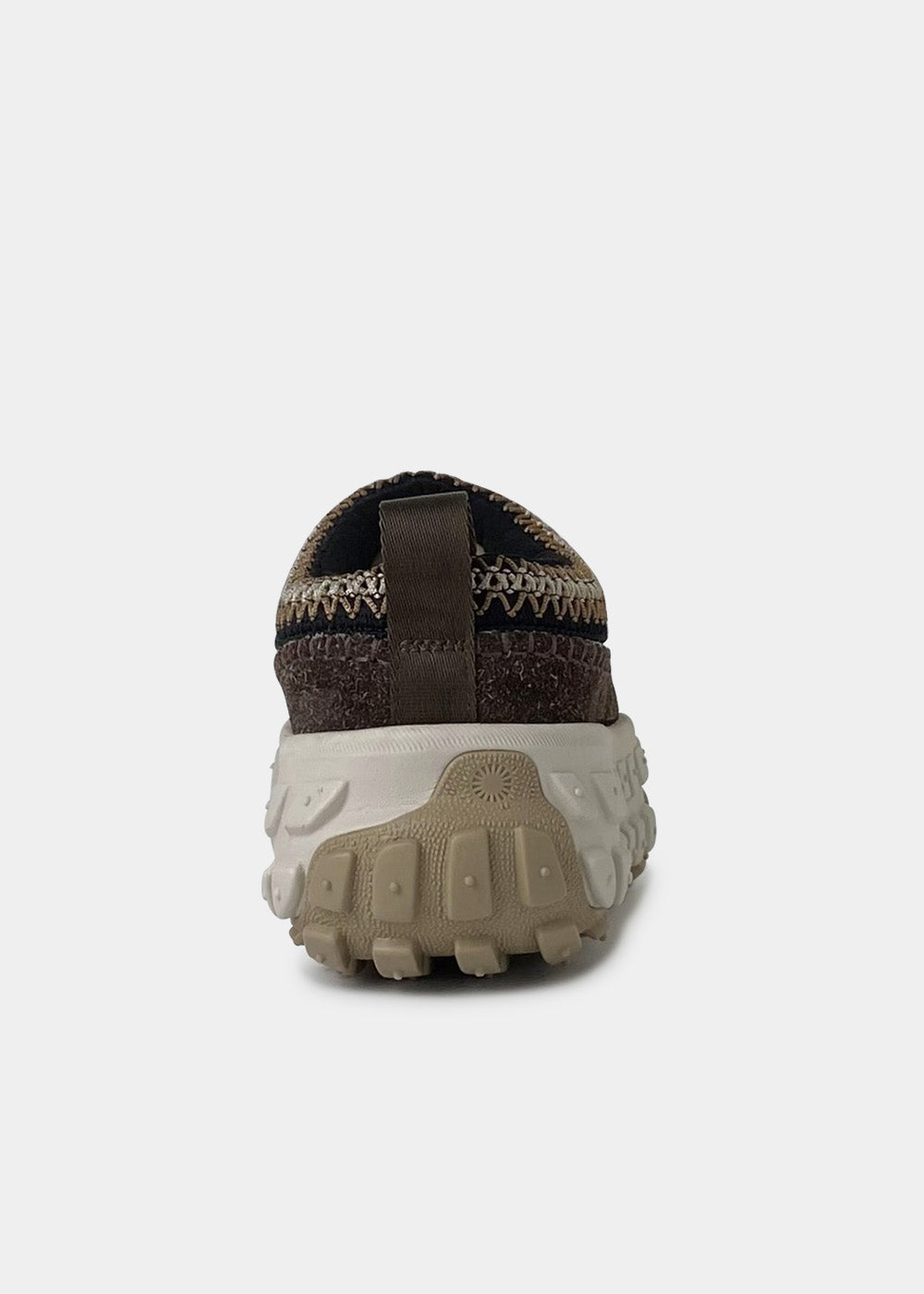 Slippers UGG Venture Daze en velours camel et marron, vue 4 – mules plateforme femme | Ann Tuil