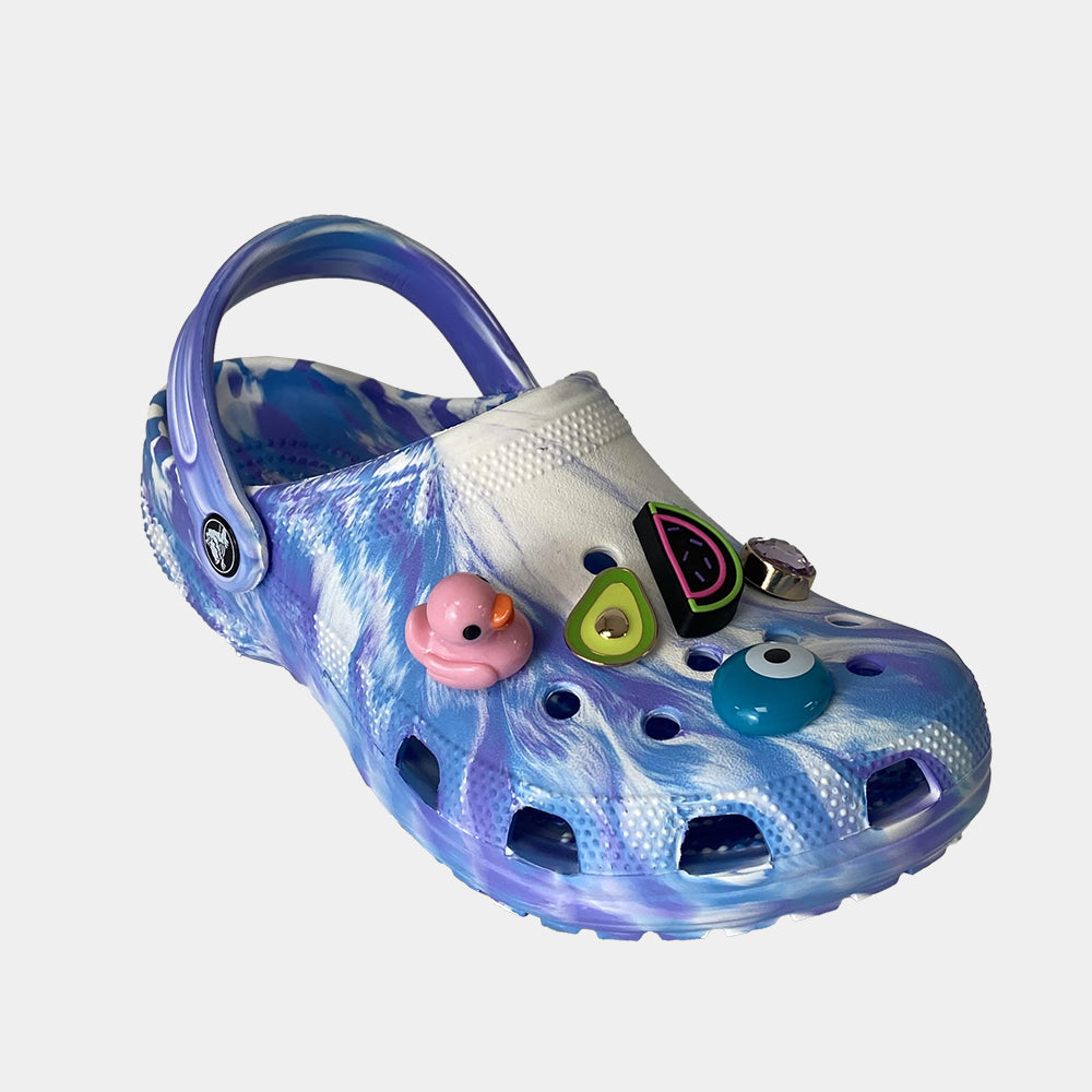 SABOTS CROCS CLASSIC MARBLED CLOG