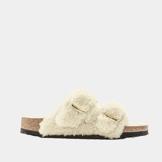 MULES BIRKENSTOCK ARIZONA BIG BUCKLE SHEARLING