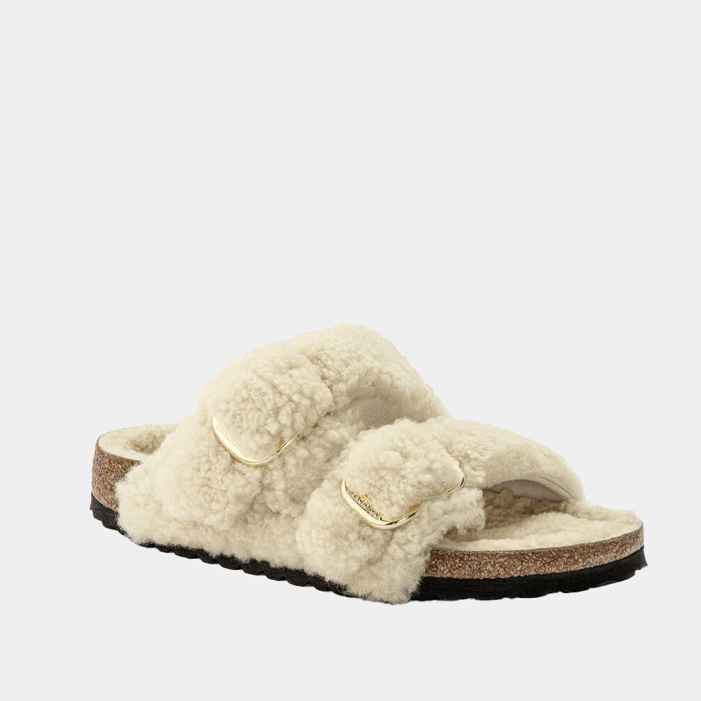 MULES BIRKENSTOCK ARIZONA BIG BUCKLE SHEARLING