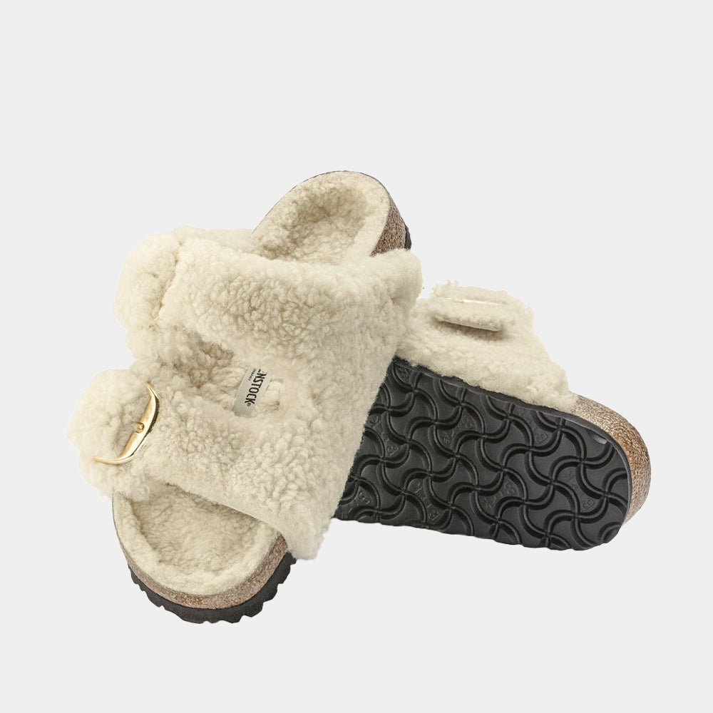 MULES BIRKENSTOCK ARIZONA BIG BUCKLE SHEARLING