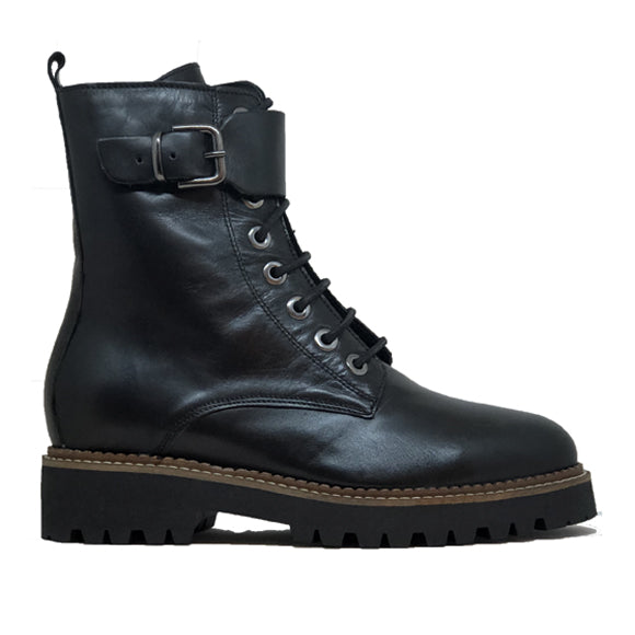 Bottes Ann Tuil En Cuir Noir, Taille 37, Occasion En Bon état - Talons 7 Cm, Doublure Cuir, Fabrication Espagne