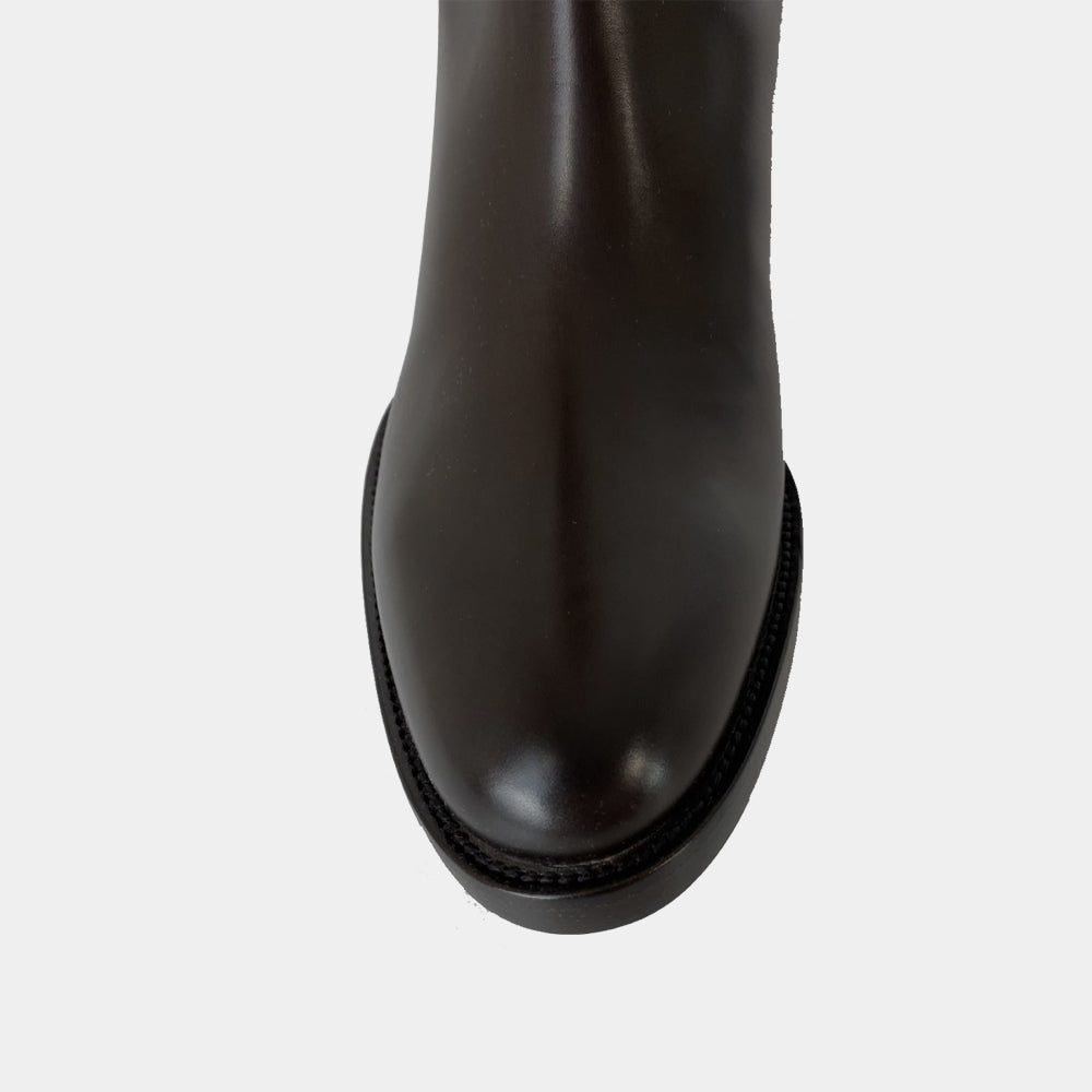 Bottes Sartore Signature SR3600 en cuir marron, vue 4 – bottes femme | Ann Tuil