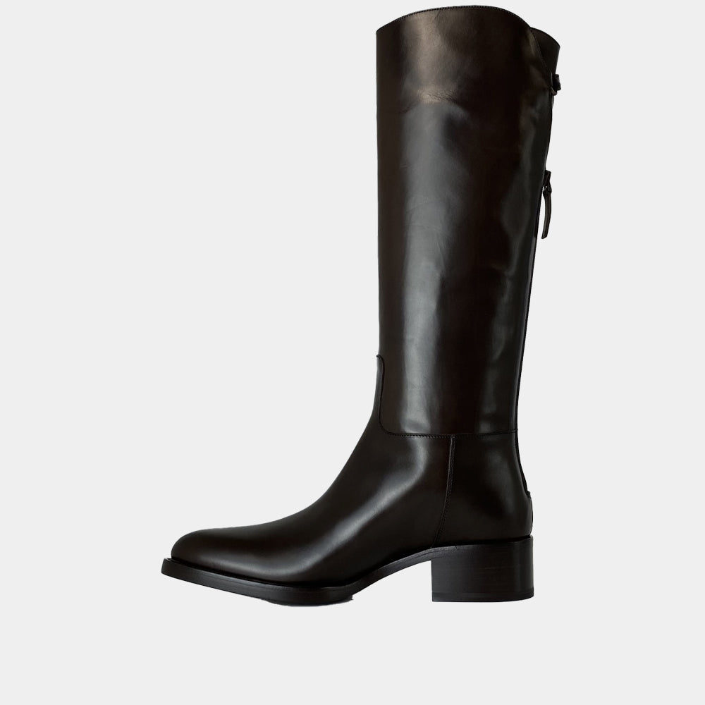 Bottes Sartore Signature SR3600 en cuir marron, vue 5 – bottes femme | Ann Tuil