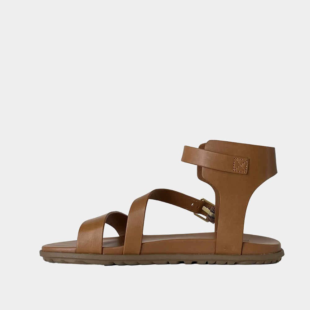 Sandales UGG Solivan Strap en cuir camel, vue 4 – sandales femme | Ann Tuil