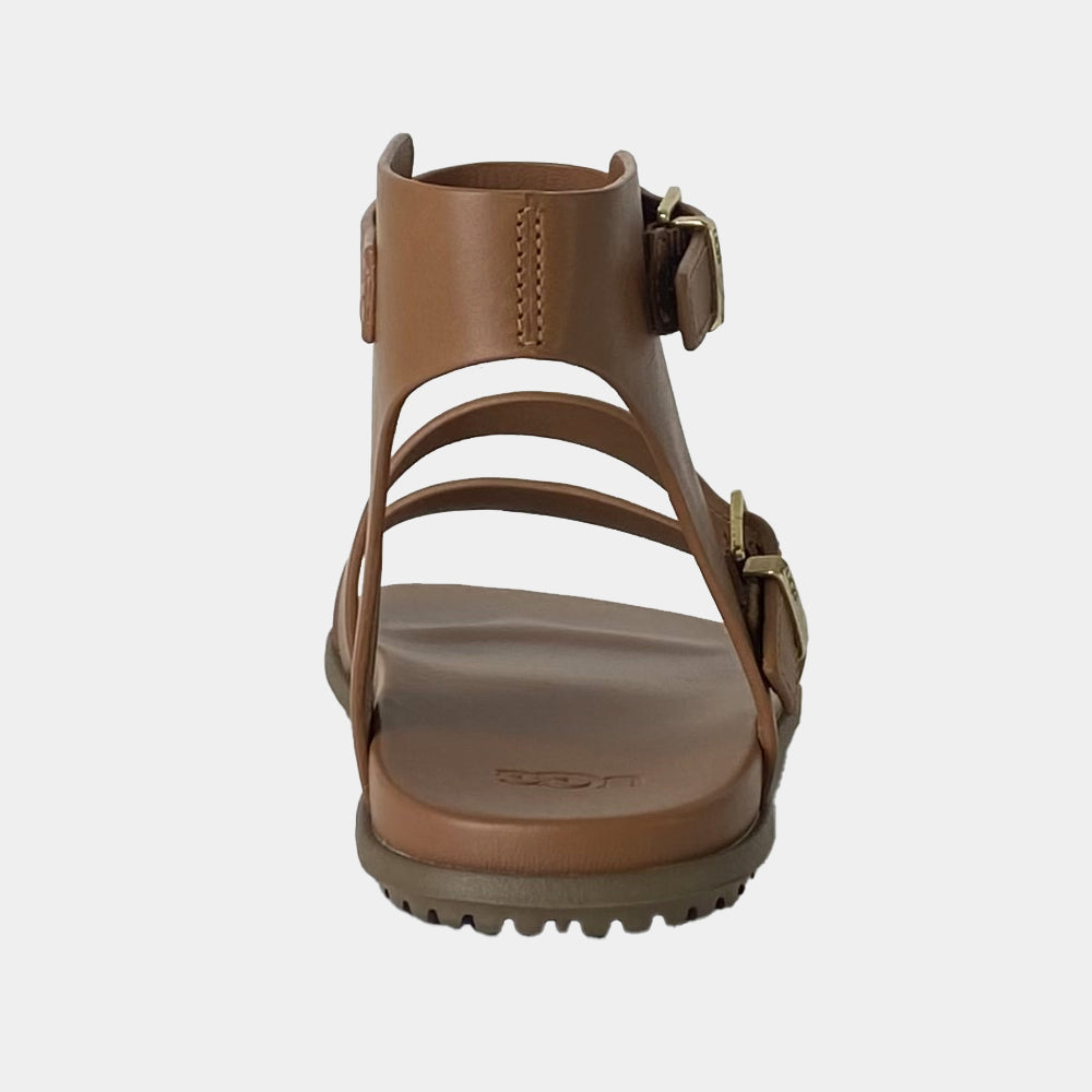 Sandales UGG Solivan Strap en cuir camel, vue 5 – sandales femme | Ann Tuil